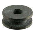 Midwest Fastener 3/16" x 1/2" x 0.2" Black Rubber Grommets 10PK 72624